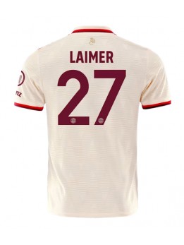 Bayern Munich Konrad Laimer #27 Ausweichtrikot 2024-25 Kurzarm